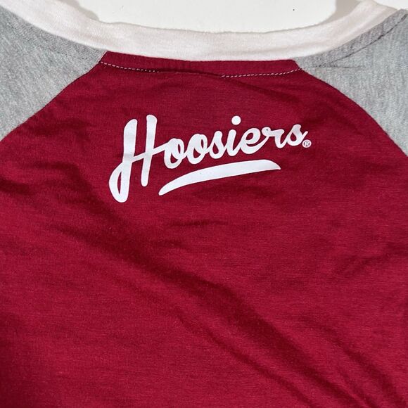 G-III 4her By Carl Banks Indiana Hoosiers T-shirt Bedazzled Women's Small - Picture 6 of 6